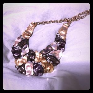 Mixed metal necklace